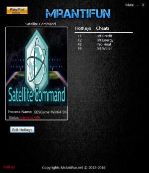 Satellite Command Trainer for PC game version 1.0.2