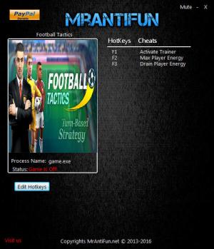 Football Tactics Trainer for PC game version v10.21.2017