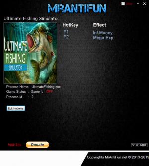 Ultimate Fishing Simulator Trainer 2 V1 7 2 413 Mrantifun