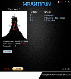 World War Z Trainer 5 V0 1 Mrantifun Game Trainer Download Pc Cheat Codes