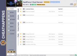 SpellForce 3: Soul Harvest Trainer for PC game version  Rev 70711