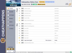 Subnautica: Below Zero Trainer for PC game version Jun-2019 15125