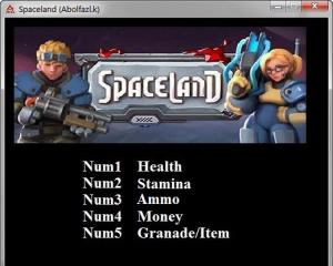 Spaceland Trainer for PC game version v1.0