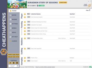 Doraemon Story of Seasons Trainer for PC game version  v1.0