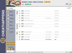 MONKEY KING: HERO IS BACK Trainer for PC game version v1.0.1