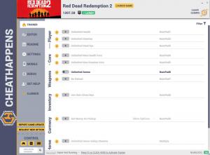 Red Dead Redemption 2 Trainer for PC game version v1207.58
