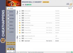 Dragon Ball Z: Kakarot Trainer for PC game version v1.03