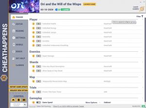 Ori and the Will of the Wisps Trainer for PC game version  v1.0