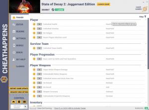 State of Decay 2: Juggernaut Edition Trainer for PC game version v384867