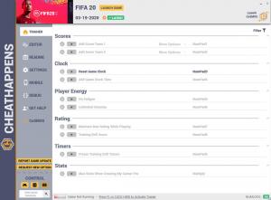FIFA 20 Trainer for PC game version v03.20.2020