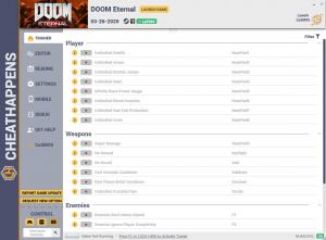DOOM Eternal Trainer for PC game version v03.26.2020
