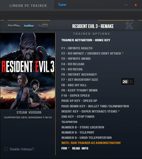 resident evil 3 pc version download