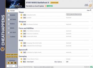 Star Wars: Battlefront 2 2017 Trainer for PC game version v05.12.2020
