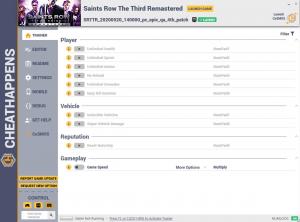 Saints Row: The Third Remastered Trainer for PC game version SRTTR_20200520_140000
