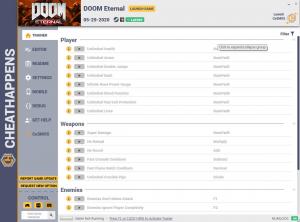 DOOM Eternal Trainer for PC game version v05.29.2020