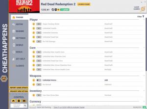 Red Dead Redemption 2 Trainer for PC game version v1232.61
