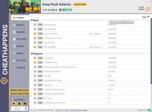 Deep Rock Galactic Trainer for PC game version v1.31.41035.0