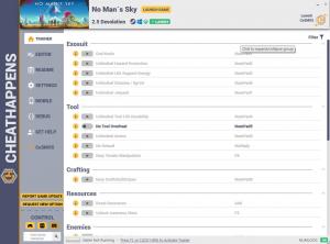 No Man's Sky Trainer for PC game version v2.5 BEYOND