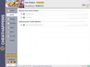 Fae Tactics Trainer for PC game version v1.0