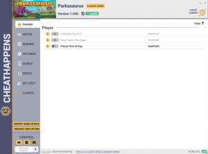 Parkasaurus Trainer for PC game version v1.04b