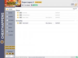Rogue Legacy 2 Trainer for PC game version v0.1.1a-steam