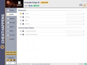 Crusader Kings 3 Trainer for PC game version v1.0.3