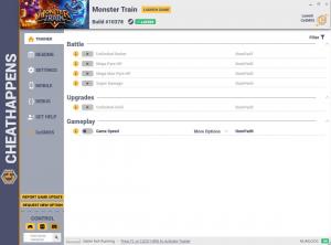 Monster Train Trainer for PC game version Build #10378
