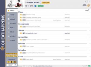 Yakuza Kiwami 2 Trainer for PC game version v11.09.2020