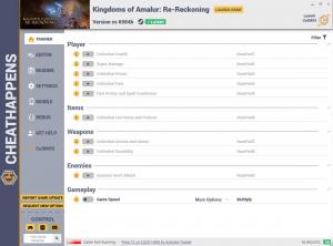 Kingdoms of Amalur: Re-Reckoning Trainer for PC game version cs 6584b