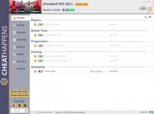 eFootball PES 2021 Trainer for PC game version v1.01.00