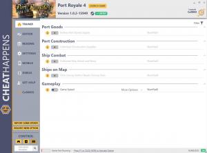 Port Royale 4 Trainer for PC game version v1.0.2-15949