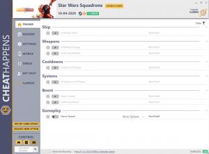 Star Wars: Squadrons Trainer for PC game version v10.04.2020