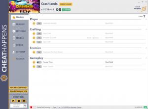 Crashlands  Trainer for PC game version v1.5.38-rc.0