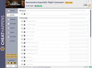Aeronautica Imperialis: Flight Command Trainer for PC game version v1.0