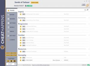 Sands of Salzaar Trainer for PC game version v0.8.0.7