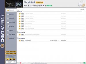 Mortal Shell Trainer for PC game version Build 10.23.20 Revision 1.09676
