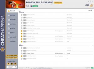 Dragon Ball Z: Kakarot Trainer for PC game version v1.30