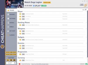 Watch Dogs Legion Trainer for PC game version v1.0