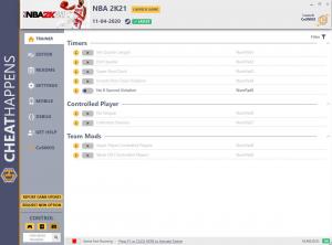 NBA 2K21 Trainer for PC game version v11.04.2020