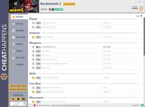 Borderlands 3 Trainer for PC game version v1.0.14