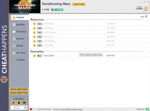 Terraforming Mars Trainer for PC game version v1.1799
