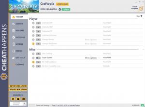 Craftopia Trainer for PC game version v20201126.0026