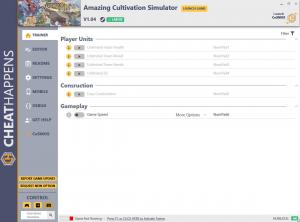 Amazing Cultivation Simulator Trainer for PC game version v1.04