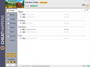 Stardew Valley Trainer for PC game version v1.5.3