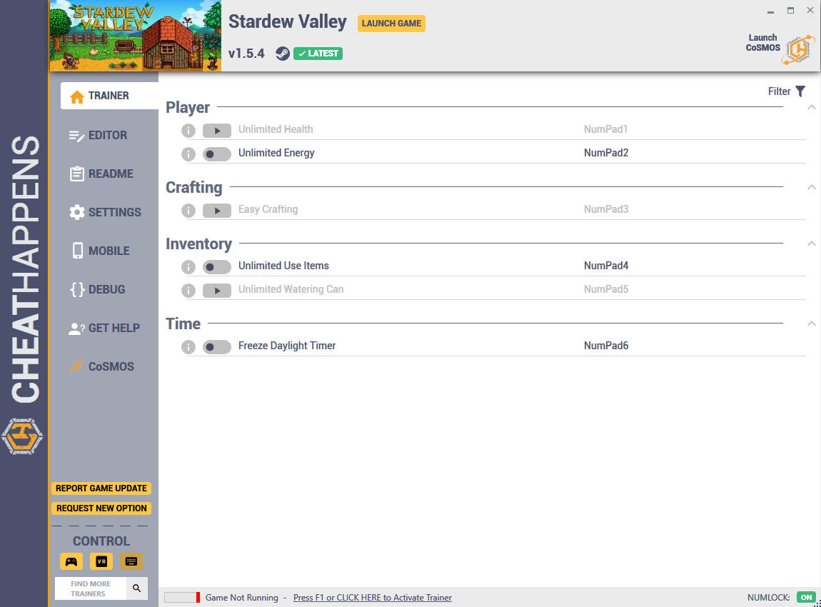 Stardew Valley Trainer 12 V1 5 4 Cheat Happens Game Trainer Download Pc Cheat Codes