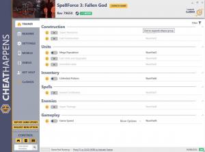 SpellForce 3: Fallen God Trainer for PC game version Rev 79650