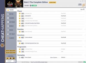 Nioh 2 - The Complete Edition Trainer for PC game version v1.26.00