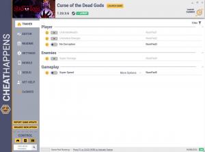 Curse of the Dead Gods Trainer for PC game version  v1.23.3.6