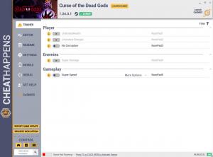 Curse of the Dead Gods Trainer for PC game version v1.24.3.1