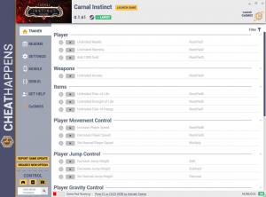 Carnal Instinct Trainer for PC game version v0.1.61